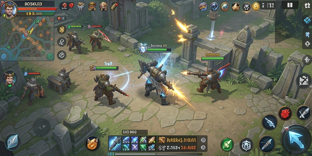 Gameplay seru dengan grafis memukau di BOSKU33.