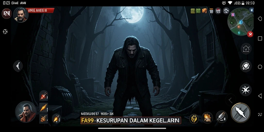 Gameplay FA99 menghadirkan momen-momen mengerikan dan menegangkan.