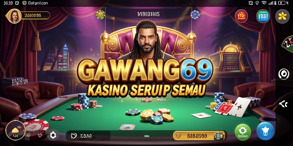 Tampilan gameplay kasino GAWANG69 yang mengasyikkan dan interaktif.