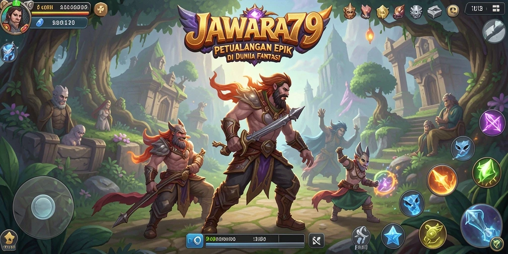 Screenshot JAWARA79 menampilkan aksi seru dalam gameplay petualangan.