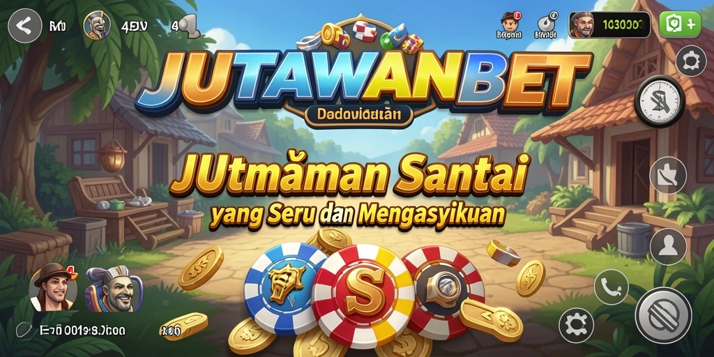 Screenshot utama JUTAWANBET menampilkan gameplay seru dan menyenangkan.