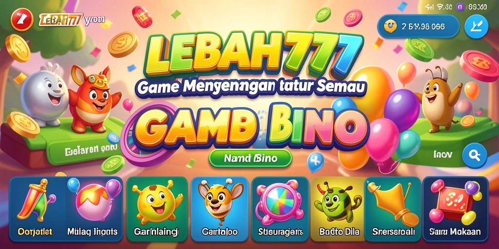 Tampilan gameplay seru dari LEBAH777 dengan elemen Bingo yang menarik.