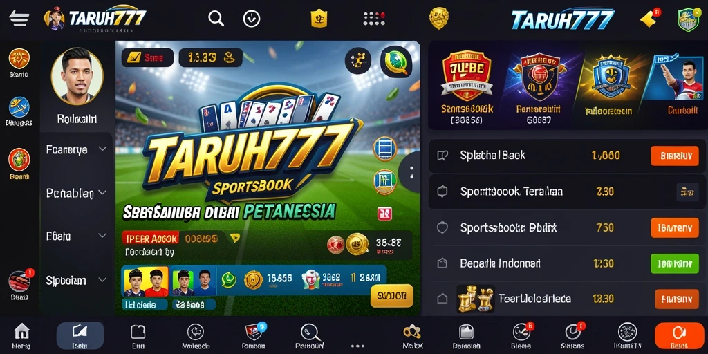 Tampilan gameplay TARUH777 yang menarik dan interaktif saat bertaruh olahraga.