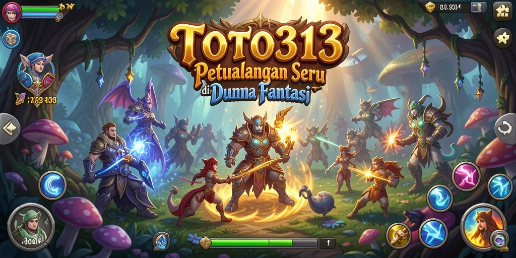 Tampilan gameplay seru dari TOTO313 yang penuh petualangan dan tantangan.